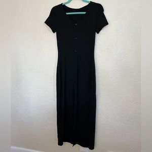 Halara Black Midi Dress